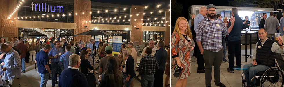 <center>It was great to see so many LSPA members and friends at our Trillium Brewery Patio Party (October 2021)</center>